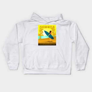 THE BEACH IS CALLING, SUMMER Kids Hoodie